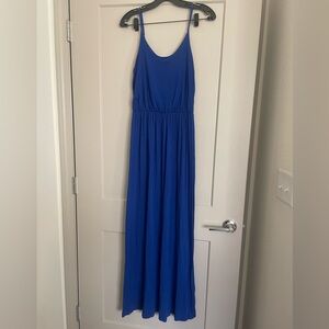 Lush blue maxi dress size M